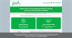 Desktop Screenshot of mysupportpath.com